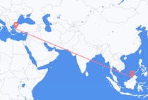 Flyrejser fra Bandar Seri Begawan, Brunei til Izmir, Tyrkiet