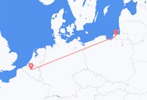 Fly fra Kaliningrad til Brussel