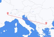 Flug frá Lyon til Plovdiv