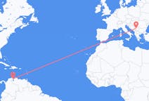 Flyreiser fra Maracaibo, Venezuela til Kraljevo, Serbia