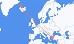 出发地 冰岛约古尔目的地 土耳其达拉曼的航班