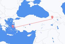Fly fra Kars til Ikaria