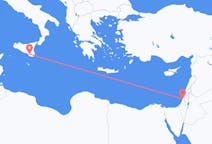 以色列出发地 特拉维夫飞往以色列目的地 科米索的航班