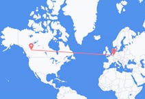 Flights from Dawson Creek, Canada to Cologne, Germany