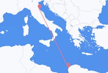 Voli da Bengasi, Libia to Rimini, Italia