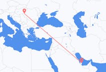 Flyrejser fra Doha, Qatar til Arad, Rumænien