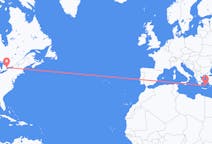 Flyreiser fra Toronto, Canada til Santorini, Hellas