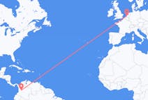 Flyreiser fra Ibagué, Colombia til Rotterdam, Nederland