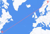 Flights from Nassau, the Bahamas to Kittilä, Finland