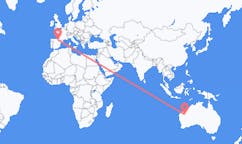 เที่ยวบิน จาก Newman, ออสเตรเลีย ไปยัง ปัมโปลนา, สเปน