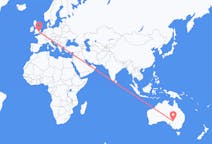 Flights from Broken Hill, Australia to London, England