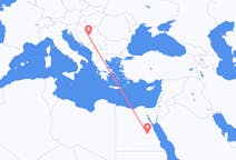 出发地 埃及出发地 樂蜀飞往波斯尼亚和黑塞哥维那图兹拉的航班