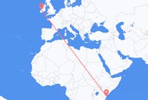 Flyg från Malindi, Kenya till Shannon, Irland