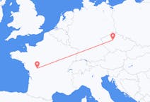 Flyrejser fra Poitiers, Frankrig til Prag, Tjekkiet