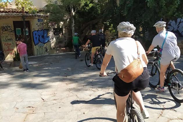 Visite d'une demi-journée en vélo électrique à Athènes et sur la Riviera