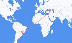 Flyrejser fra Joinville, Brasilien til Elazig, Tyrkiet