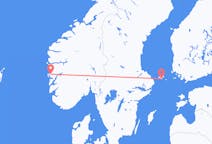 Flyrejser fra Mariehamn, Åland til Bergen, Norge