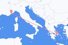 Vluchten van Nice naar Athene