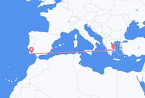Flyrejser fra Faro District til Athen