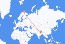 Flights from Gaya, India to Ivalo, Finland