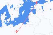 Flyg från Zielona Góra, Polen till Tallinn, Estland
