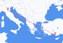 Flights from Gazipaşa in Turkey to Bologna in Italy