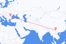 Flyreiser fra Kunming, til București