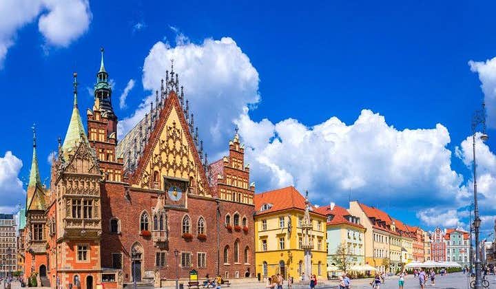 Visite privée de Wroclaw au départ de Lodz avec déjeuner
