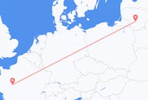 Flyreiser fra Kaunas, Litauen til Tours, Frankrike