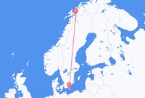 Flights from Narvik, Norway to Bornholm, Denmark