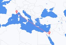 Vuelos de Áqaba, Jordania a Niza, Francia