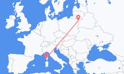 Flights from Ajaccio, France to Grodno, Belarus