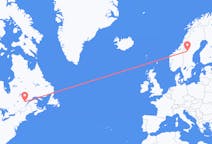 Flights from Saguenay to Östersund