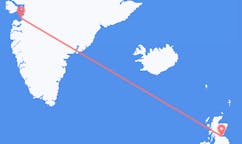 出发地 格陵兰卡西江吉特前往苏格兰的爱丁堡的航班