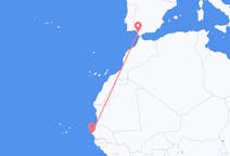 Vols de Dakar, le Sénégal à Xérès, Espagne