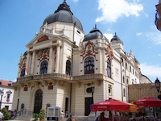 photo of view of Pecs, Hungary.