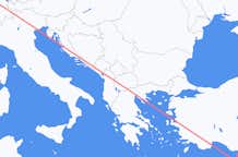 Flyg från Larnaca till Zürich