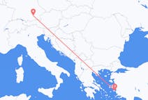 Flüge von Samos, Griechenland nach München, Deutschland