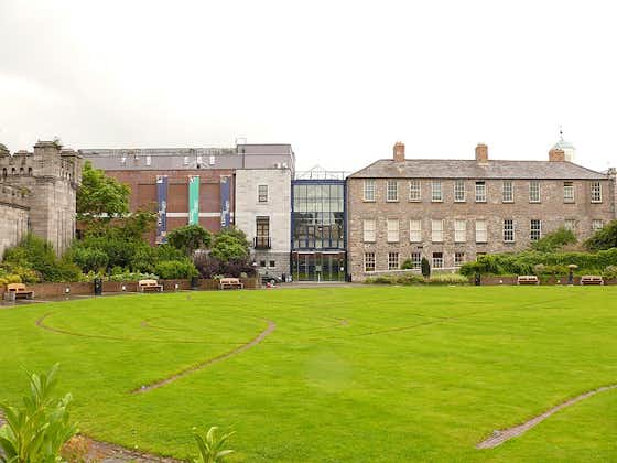 photo of view the entrance to the Chester Beatty Library in Dublin, Ireland.