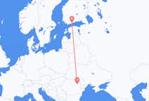 出发地 罗马尼亚从 巴克乌目的地 芬兰赫尔辛基的航班
