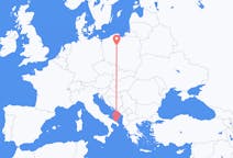 Flights from Brindisi, Italy to Bydgoszcz, Poland