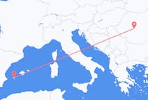 ルーマニアのから シビウ、スペインのへ イビサ島フライト
