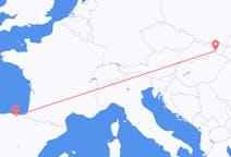 Flights from Bilbao in Spain to Košice in Slovakia