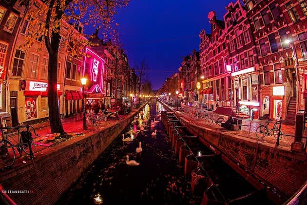 Amsterdam: tour guidato a piedi del quartiere a luci rosse e della città