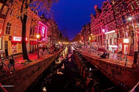 Amsterdam: Geführter Rotlichtviertel- und Stadtrundgang
