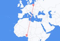 Flights from Port Harcourt, Nigeria to Łódź, Poland
