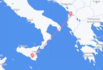 Flights from from Comiso to Tirana