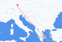 Flyreiser fra Athen, til München