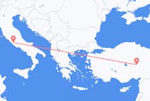 出发地 土耳其出发地 開塞利目的地 意大利罗马的航班