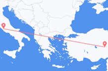 Vluchten van Kayseri naar Rome